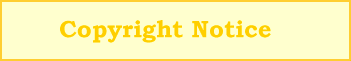 Copyright Notice